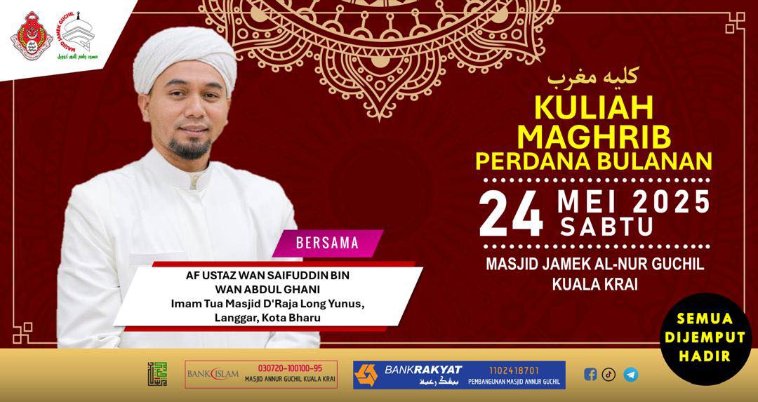 Kuliah Maghrib Perdana Bulanan