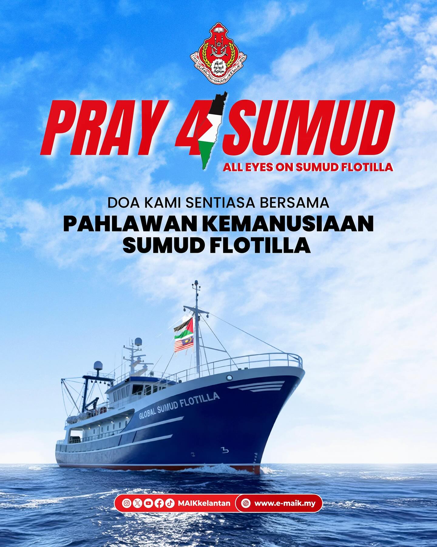Pray 4 Global Sumud Flotilla