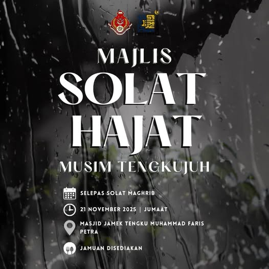 MAJLIS SOLAT HAJAT MUSIM TENGKUJUH