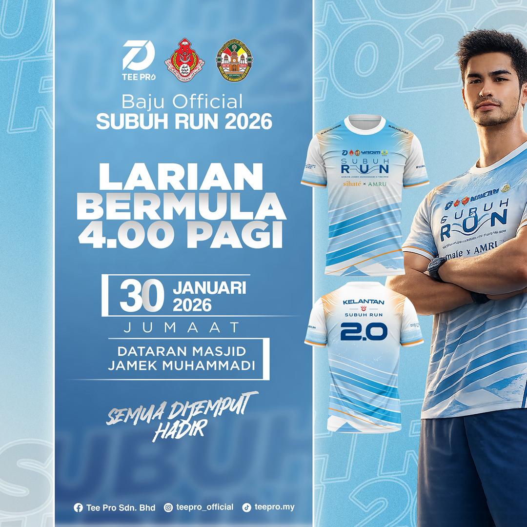 Program Subuh Run 2026 Masjid Jamek Muhammadi Kota Bharu