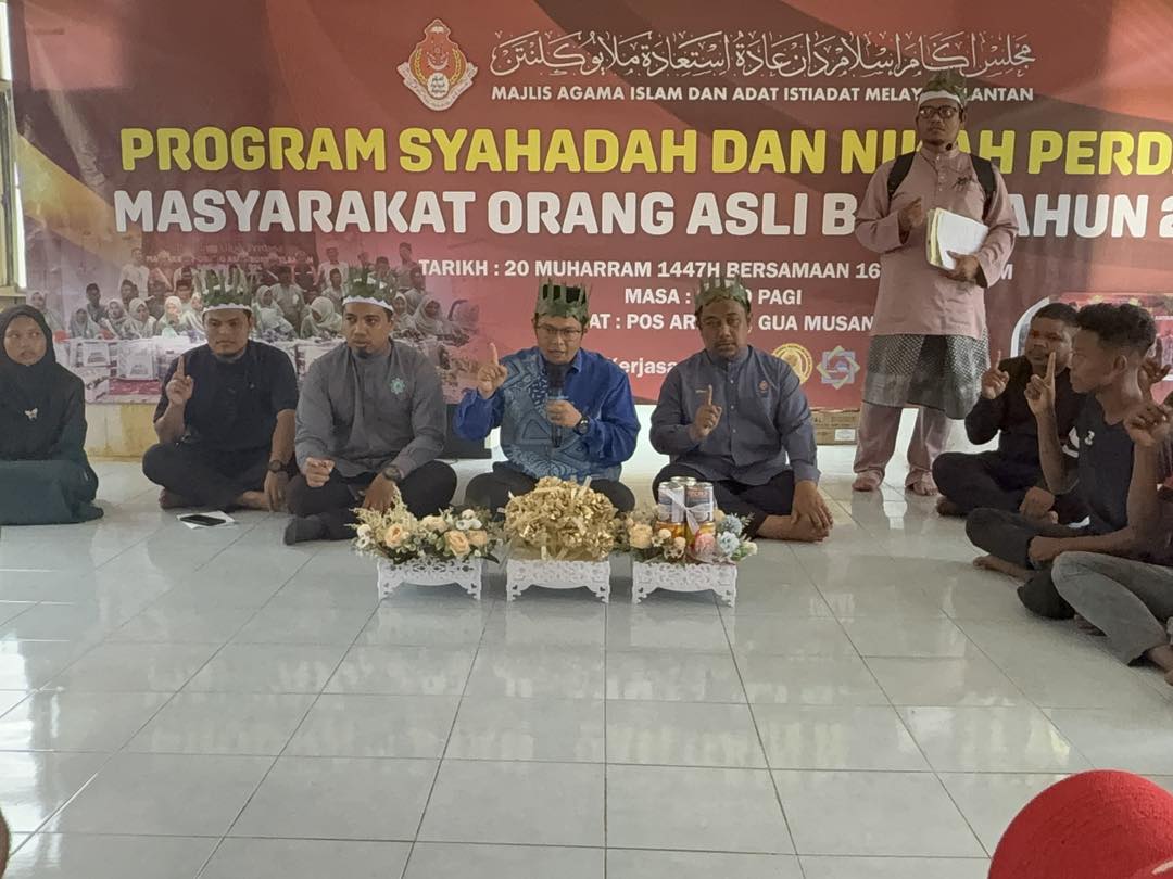 Program Syahadah Dan Nikah Perdana Masyarakat Orang Asli Bagi Tahun 2025