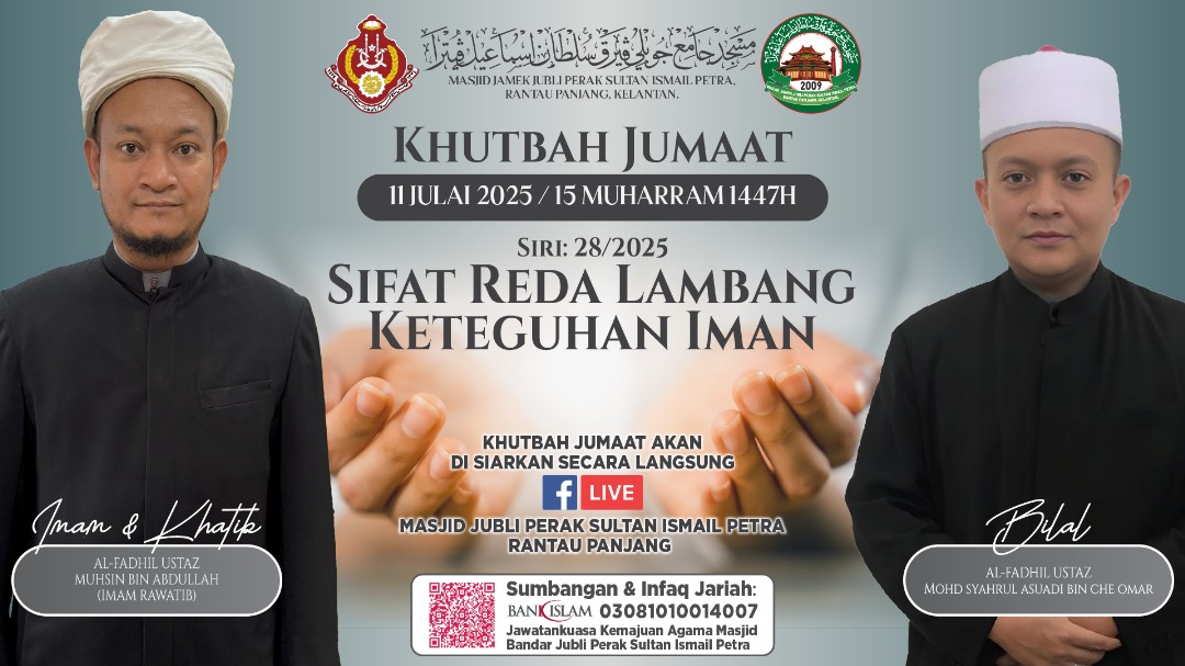 KHUTBAH JUMAAT SIRI 28/2025