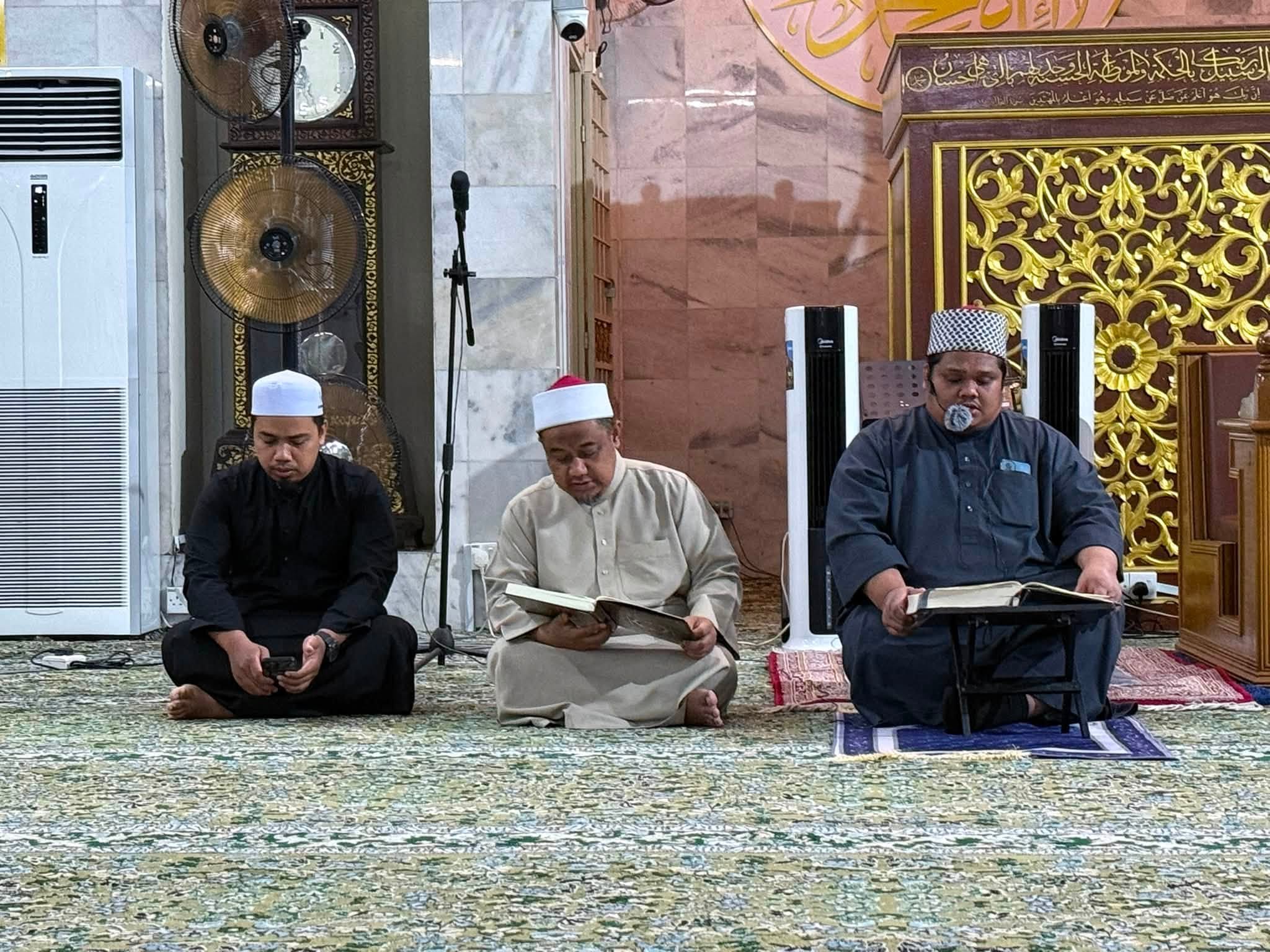 Majlis Khatam Quran Sempena Tamat Tadarus Harian Masjid Jamek Tengku Muhammad Faiz Petra Gua Musang