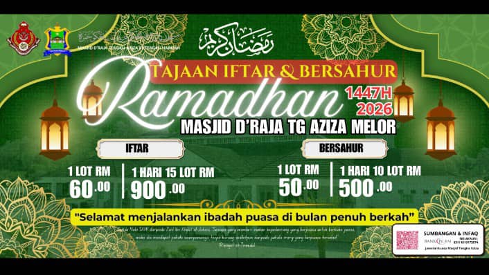 TAJAAN IFTAR  & BERSAHUR RAMADHAN