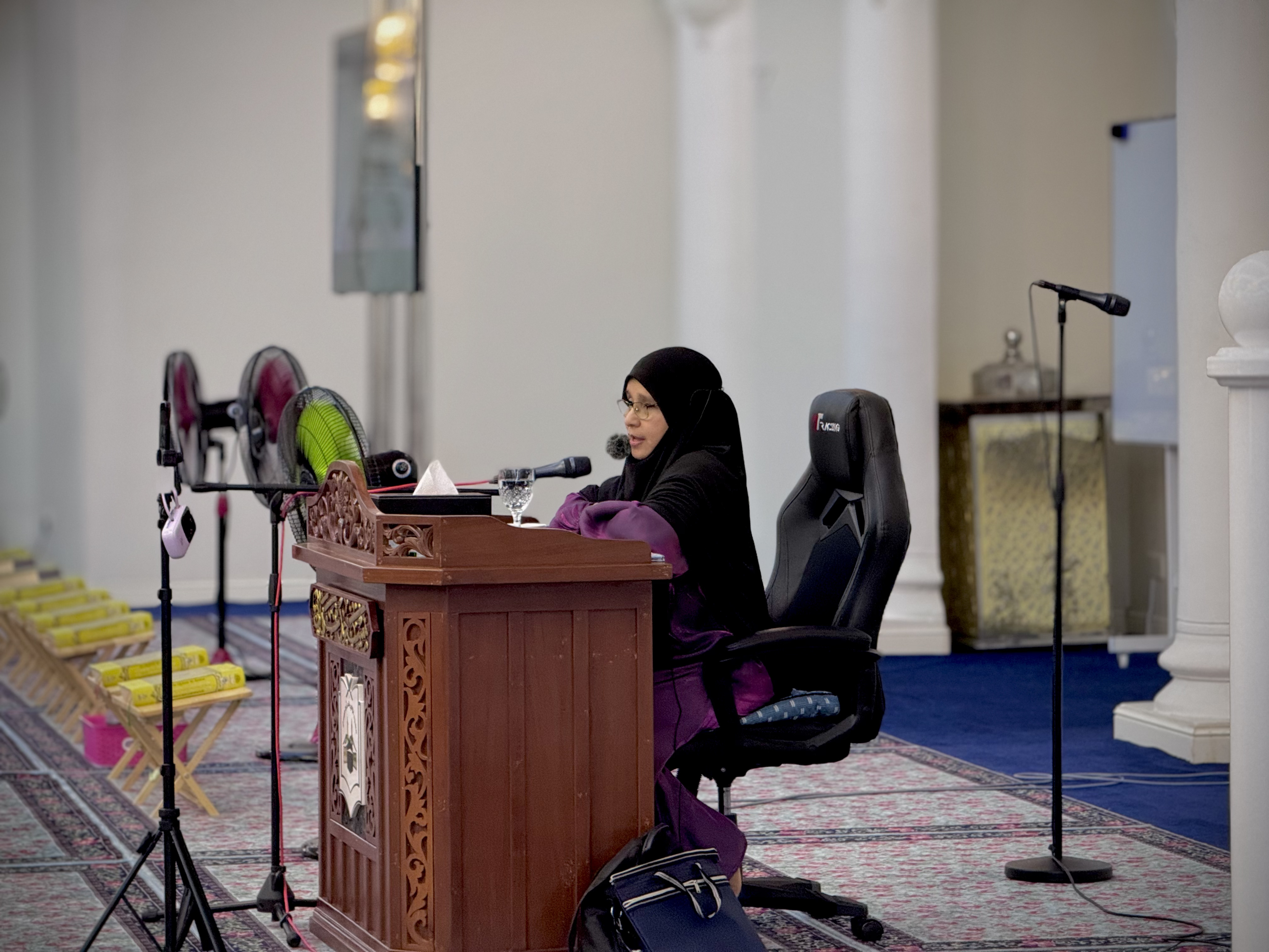 KULIAH MUSLIMAT BERSAMA USTAZAH WAN NORAZAM