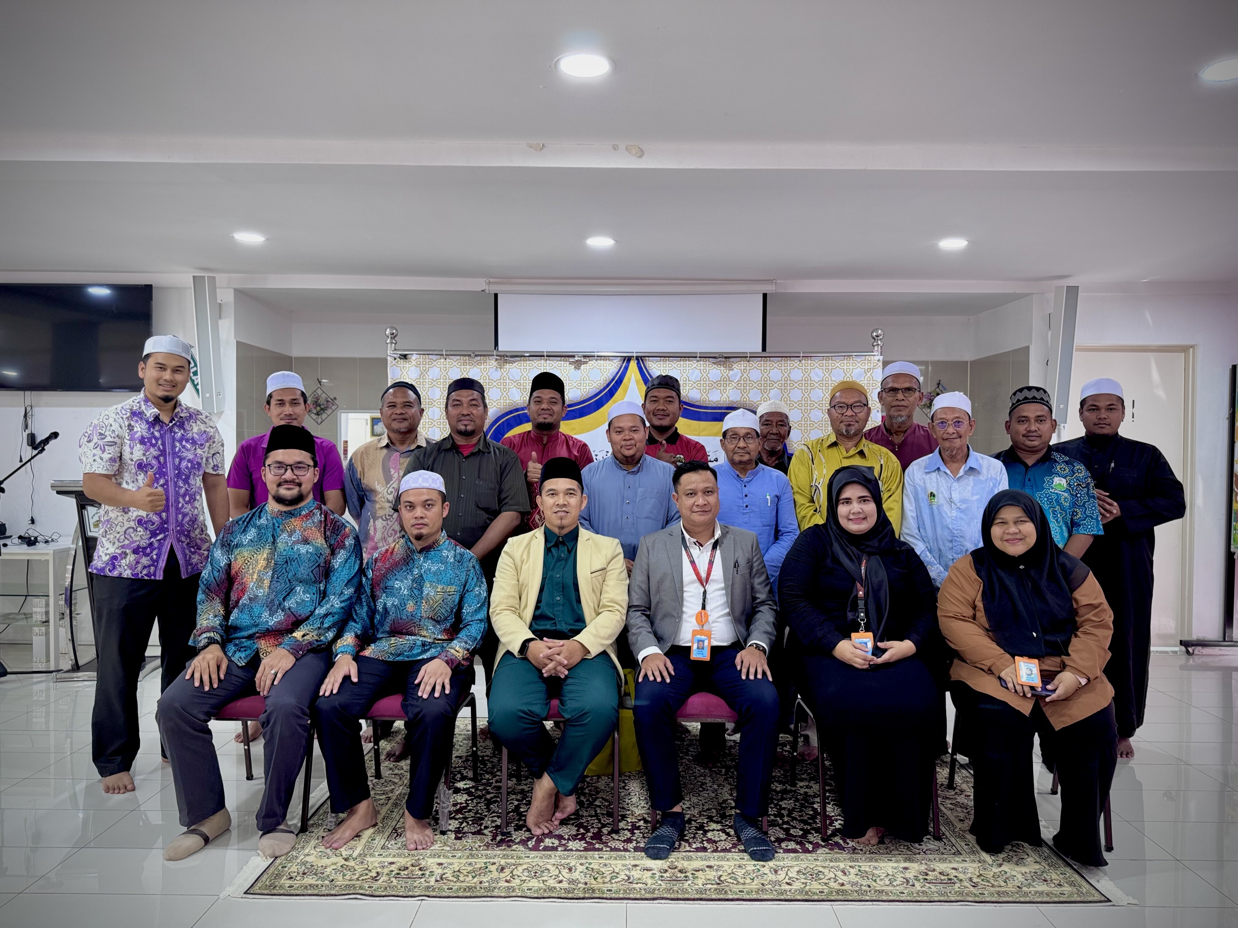 PERJUMPAAN BULANAN IMAM-IMAM MASJID MUKIM DI BAWAH SELIAAN MASJID JAMEK RAZALEIGH