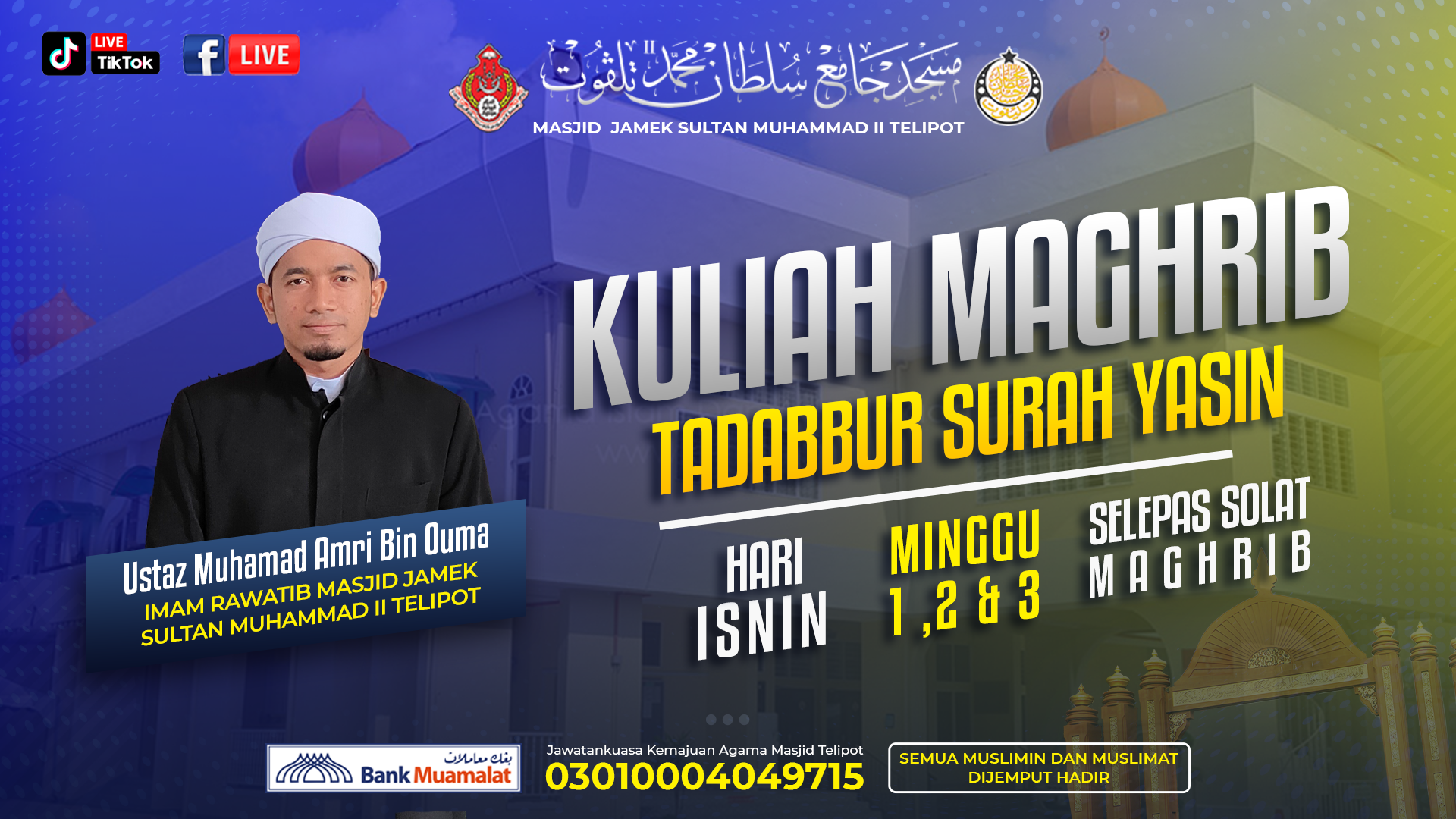 PROGRAM KULIAH MAGHRIB MINGGUAN