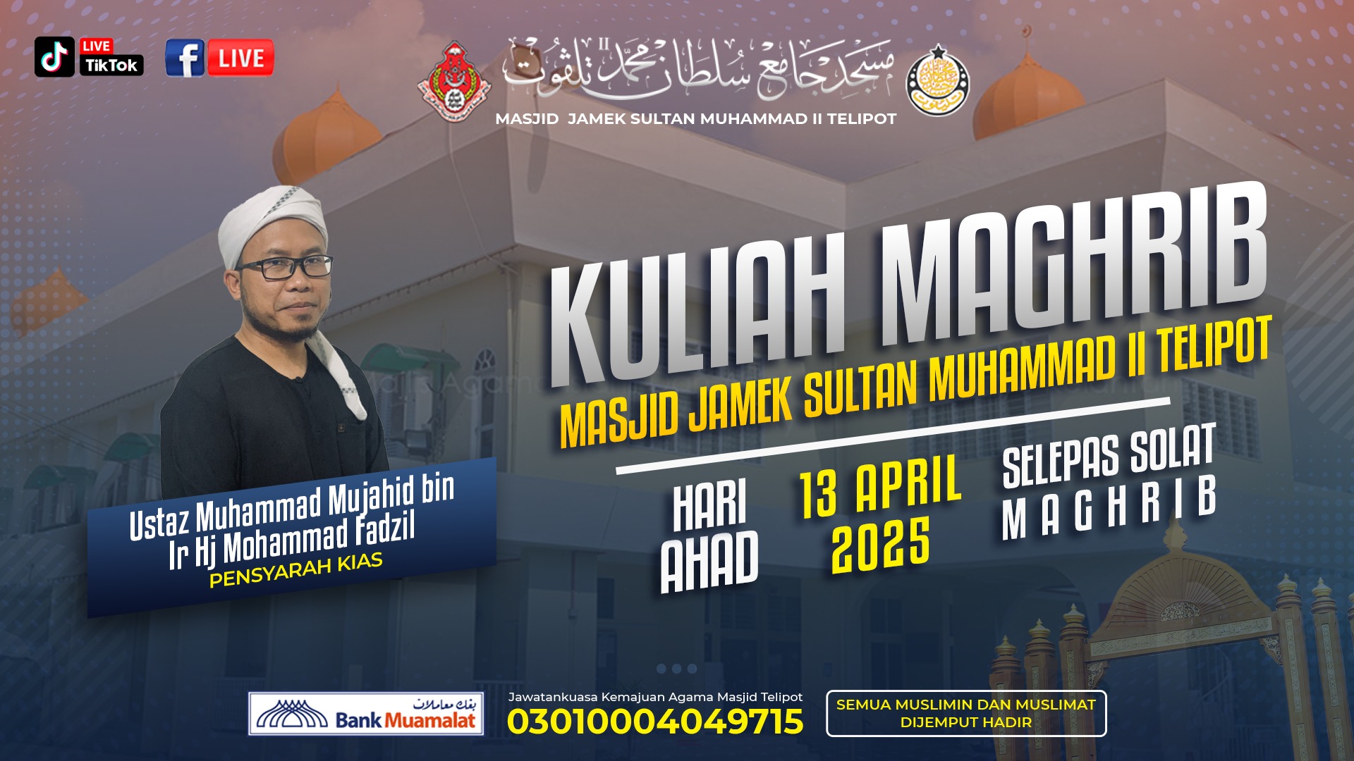 KULIAH MAGHRIB (PIAGAM MADINAH)
