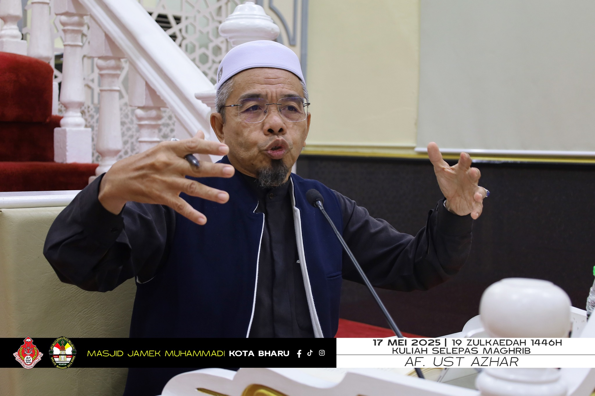 KULIAH MAGHRIB (SABTU) TADABBUR AL-QURAN 17 MEI 2025/19 ZULKAEDAH 1446H AF. UST AZHAR