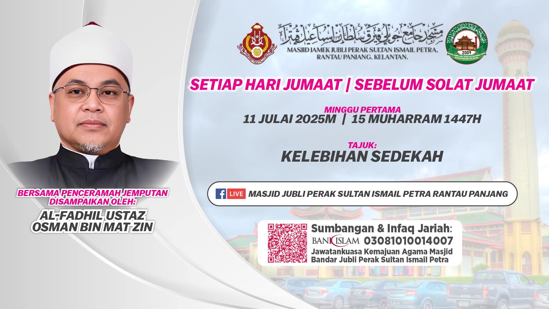 KULIAH SEBELUM SOLAT JUMAAT