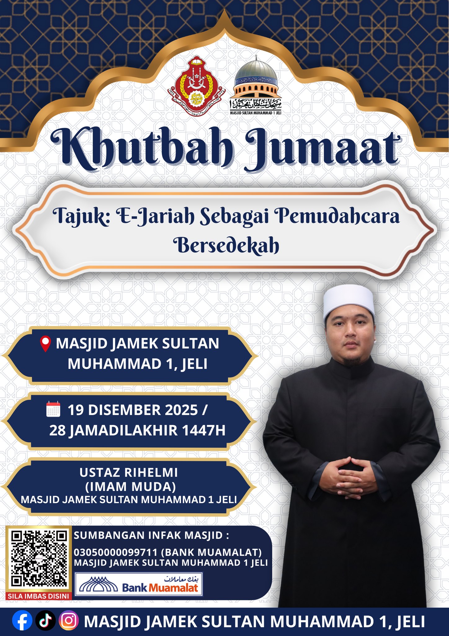 KHUTBAH JUMAAT 19 DISEMBER 2025