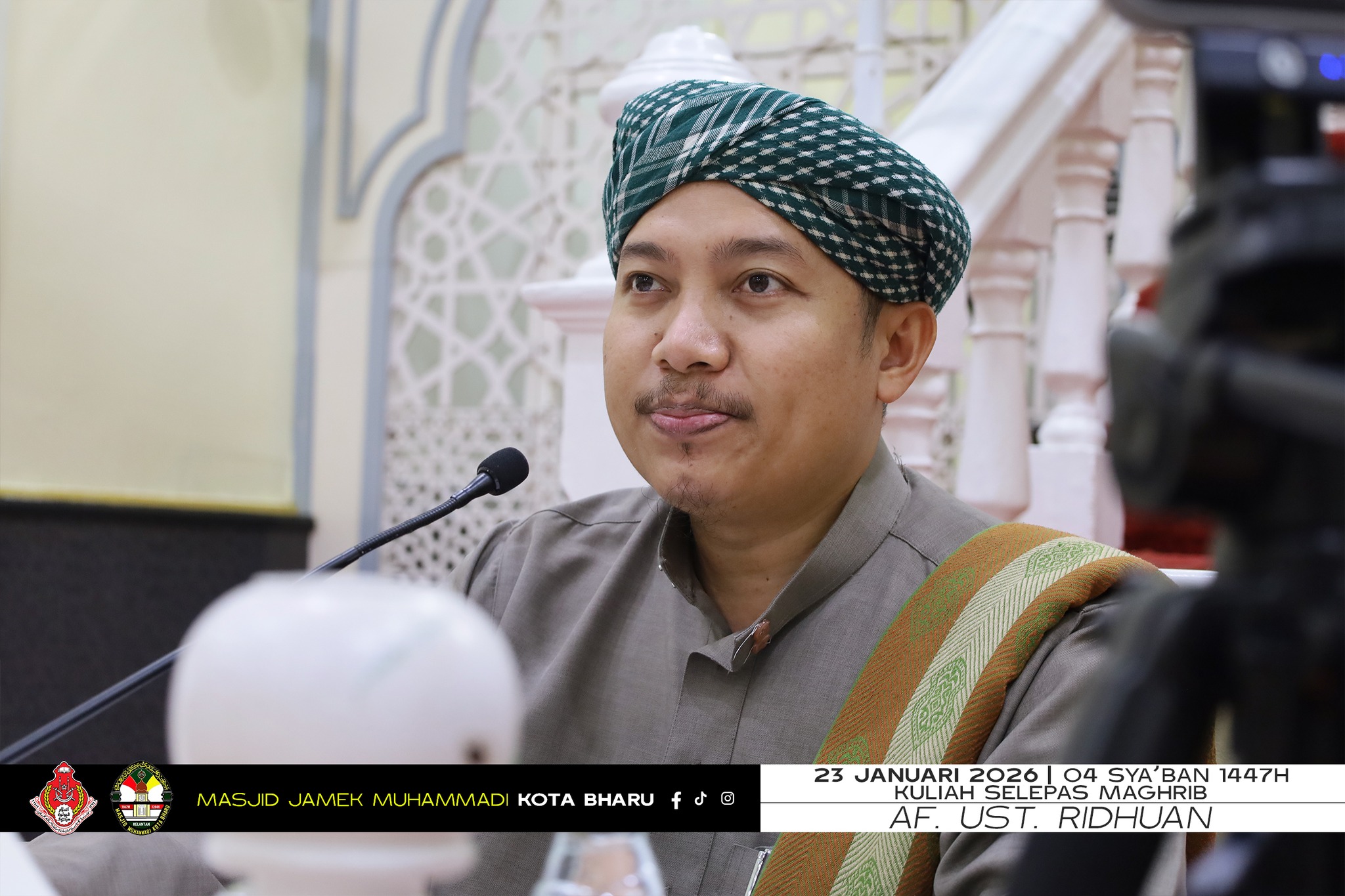 Kuliah Maghrib 23 Januari 2026 (Jumaat) Kitab Penawar Bagi Hati oleh Al Fadhil Ustaz Redhuan Bin Abdul Halim