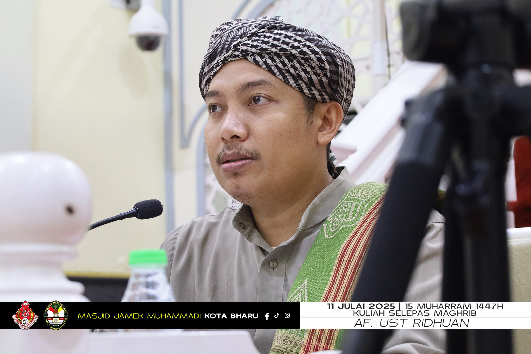 KULIAH SELEPAS MAGHRIB 11 JULAI 2025/15 MUHARRAM 1447H Kitab Penawar Bagi Hati oleh Al Fadhil Ustaz Redhuan Bin Abdul Halim