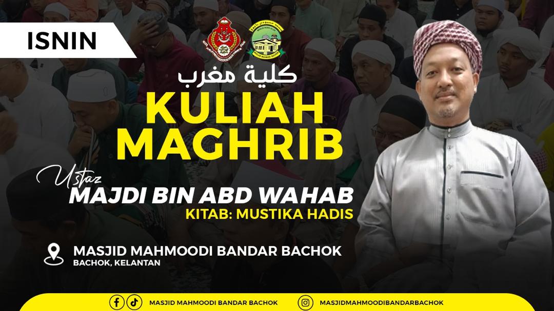 KULIAH MAGHRIB MINGGUAN