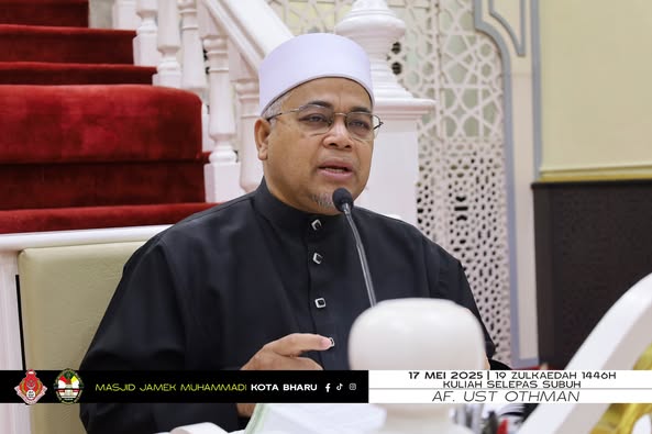 KULIAH SUBUH (SABTU) 17 MEI 2025/19 ZULKAEDAH 1446H AF. UST OSMAN BIN MAT ZAIN