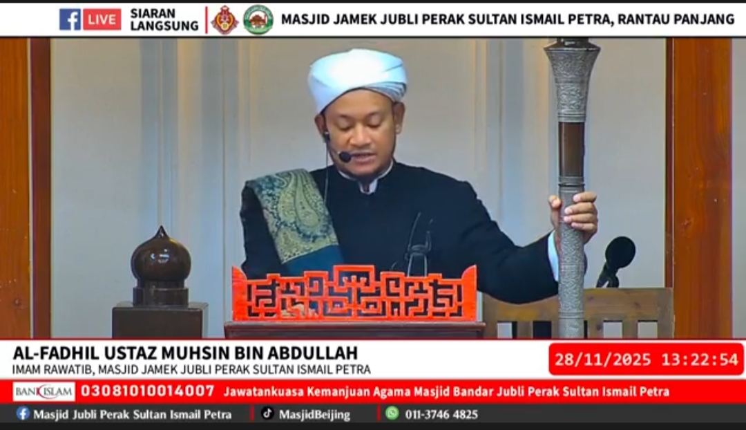 KHUTBAH JUMAAT SIRI 48/2025 BERTAJUK "HINDARI DARI BERBURUK SANGKA"