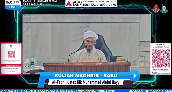 𝐊𝐔𝐋𝐈𝐀𝐇 𝐌𝐀𝐆𝐇𝐑𝐈𝐁 – (Rabu)