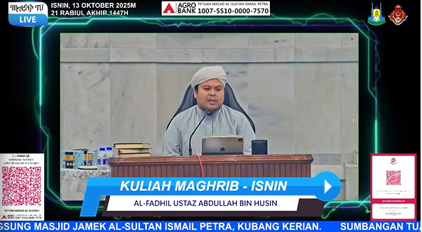 KULIAH MAGHRIB - AL-FADHIL USTAZ ABDULLAH BIN HUSIN